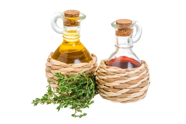 Oil and vinegar — Stock Photo, Image