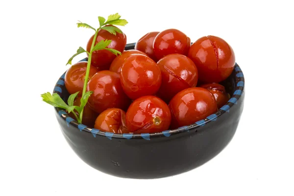 Marinated cherry tomato — Stock Photo, Image