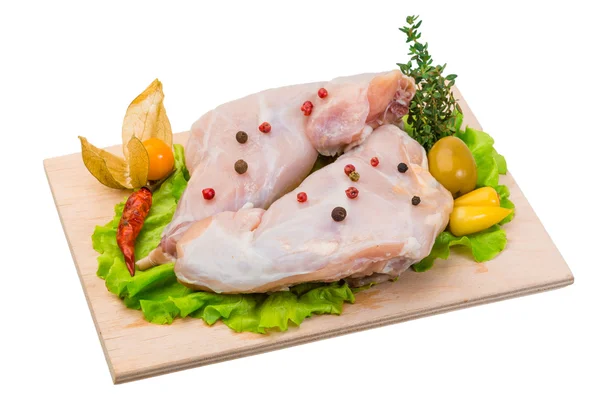 Raw rabbit meat — Stock Photo, Image