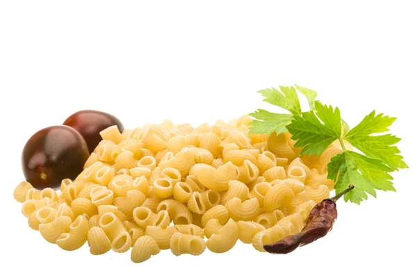 Maccheroni crudi — Foto Stock