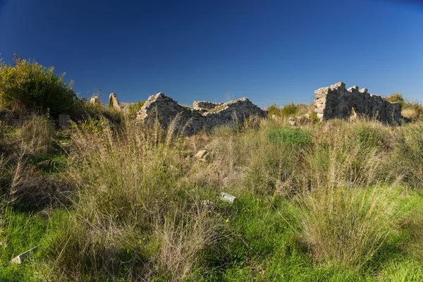 Ruinas en Side — Foto de Stock