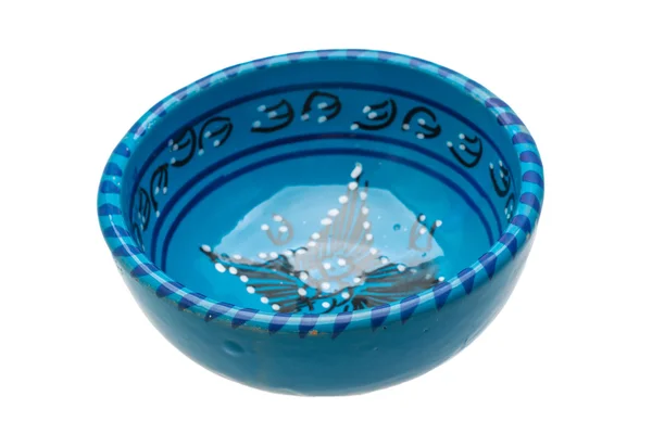 Blue empty bowl — Stock Photo, Image