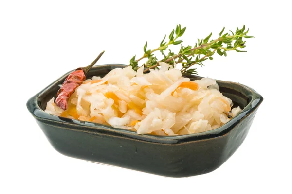 Fermented cabbage — Stock Photo, Image