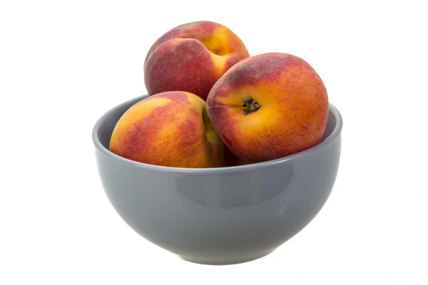 Bright ripe peaches — Stock Photo, Image