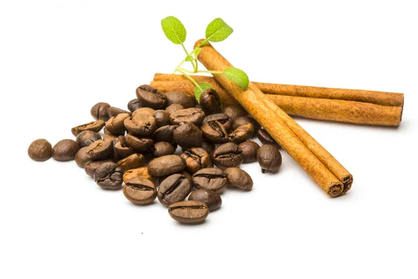 Caffè con cannella — Foto Stock