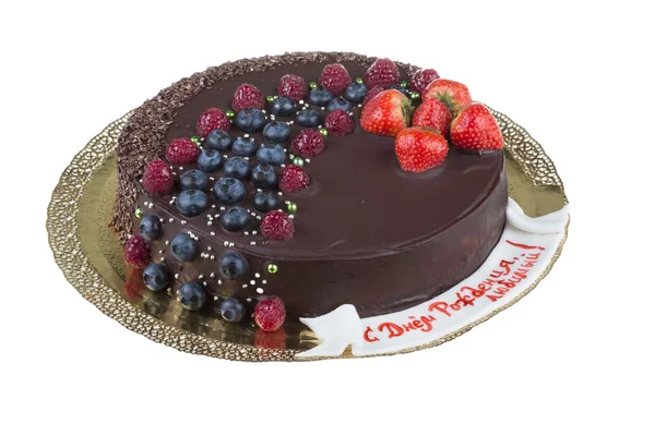 Gâteau mousse chocolat — Photo