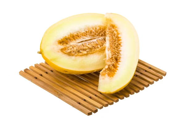 Pipe juicy melon — Stock Photo, Image