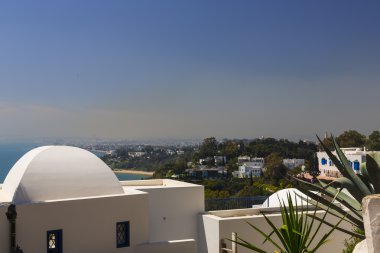 eski Arapça şehir Tunus - sidi BÜ dedi