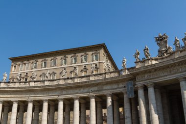 Saint peter's square, Roma, İtalya