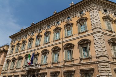Roma, İtalya. eski şehrin tipik mimari detaylar
