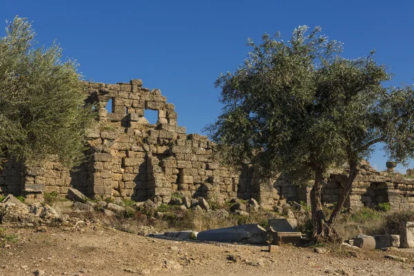 Ruinas en Side —  Fotos de Stock