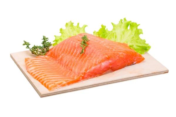 Zalmfilet — Stockfoto