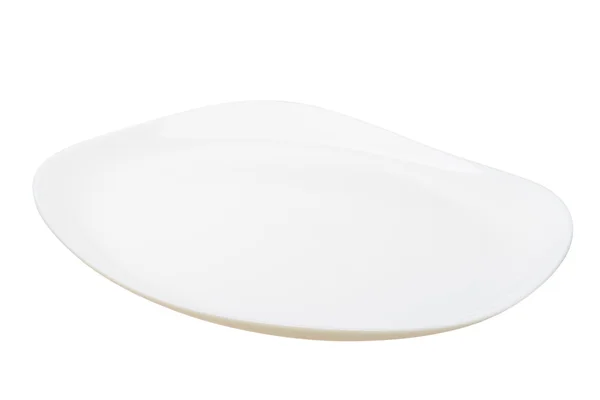 White plate — Stock Photo, Image