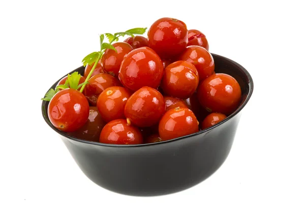 Marinierte Kirschtomaten — Stockfoto