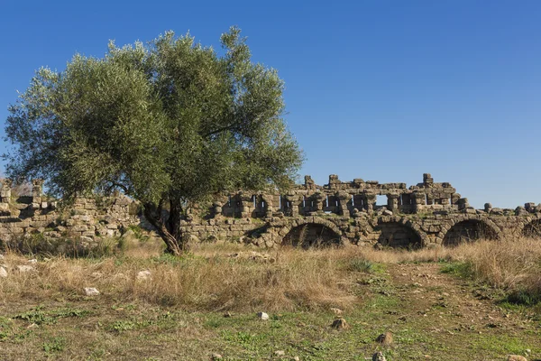 Ruinas en Side —  Fotos de Stock