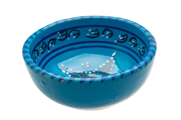 Blue empty bowl — Stock Photo, Image