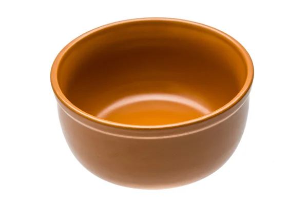 Ciotola vuota in ceramica — Foto Stock