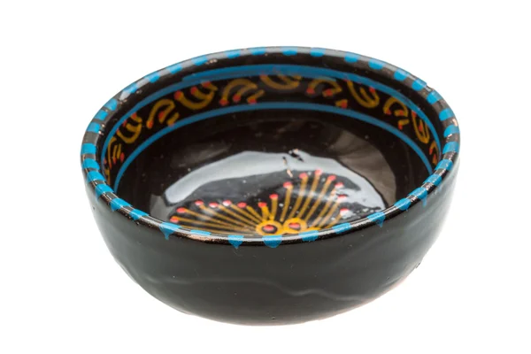 Black bowl — Stock Photo, Image