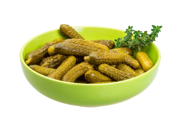 Marinated cucumbers — Stock Photo, Image