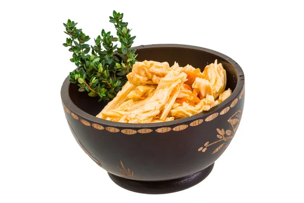 Yuba chinês ou coreano (bambu tofu ) — Fotografia de Stock