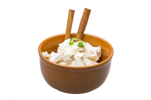 Cottage cheese — Stock Photo, Image