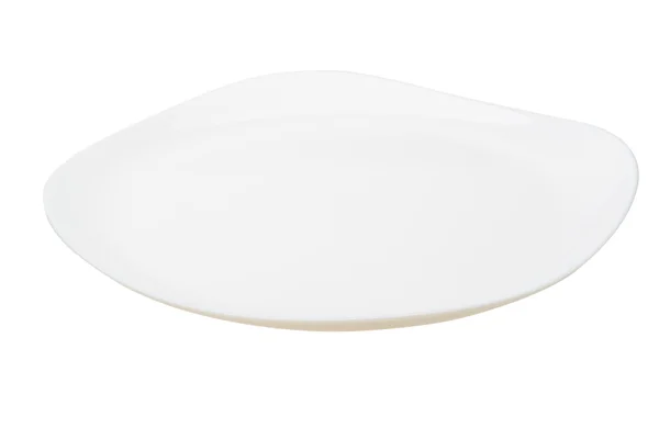 White plate — Stock Photo, Image