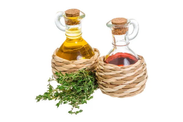 Oil and vinegar — Stock Photo, Image