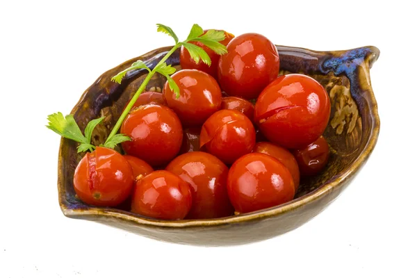 腌好的樱桃番茄 — 图库照片
