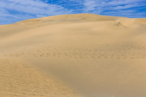 Maspalomas Duna - Wüste auf der Kanarischen Insel Gran Canaria — Stockfoto