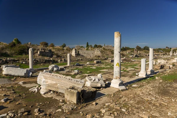 Ruinas en Side — Foto de Stock