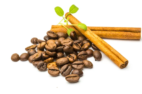 Caffè con cannella — Foto Stock