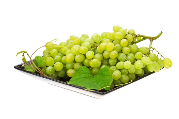 Zielony jasny winogron — Zdjęcie stockowe