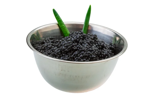 Black caviar — Stock Photo, Image