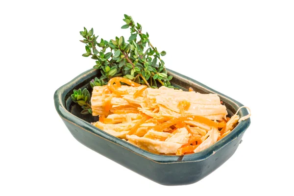 Yuba cinese o coreano (bambù di tofu ) — Foto Stock