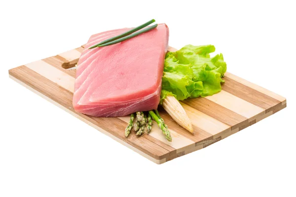 Raw стейк із тунця — стокове фото