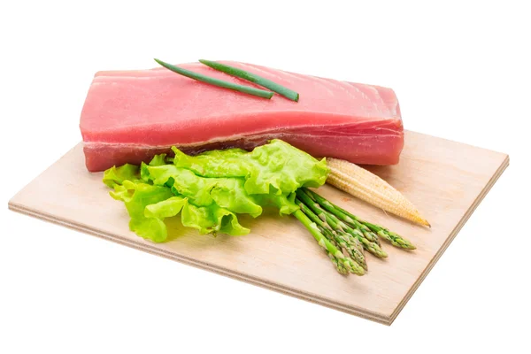 Tuna raw steak — Stock Photo, Image