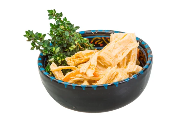 Chinese or korean Yuba (tofu bamboo) — Stock Photo, Image