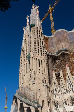 La sagrada familia - etkileyici Katedrali