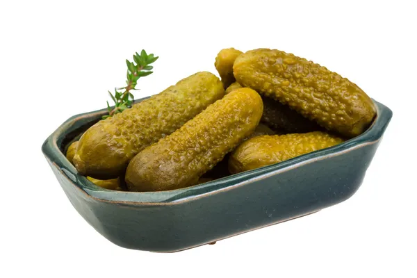 Marinated cucumbers — Stock Photo, Image