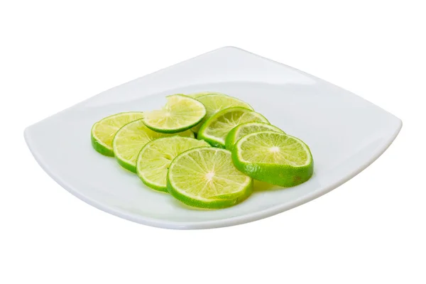 Sliced lime — Stock Photo, Image