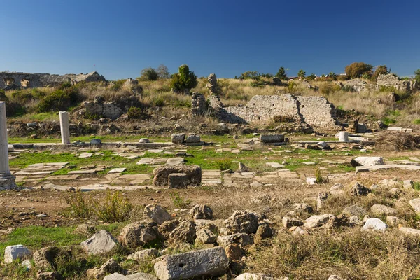 Ερείπια στην πλευρά — Φωτογραφία Αρχείου