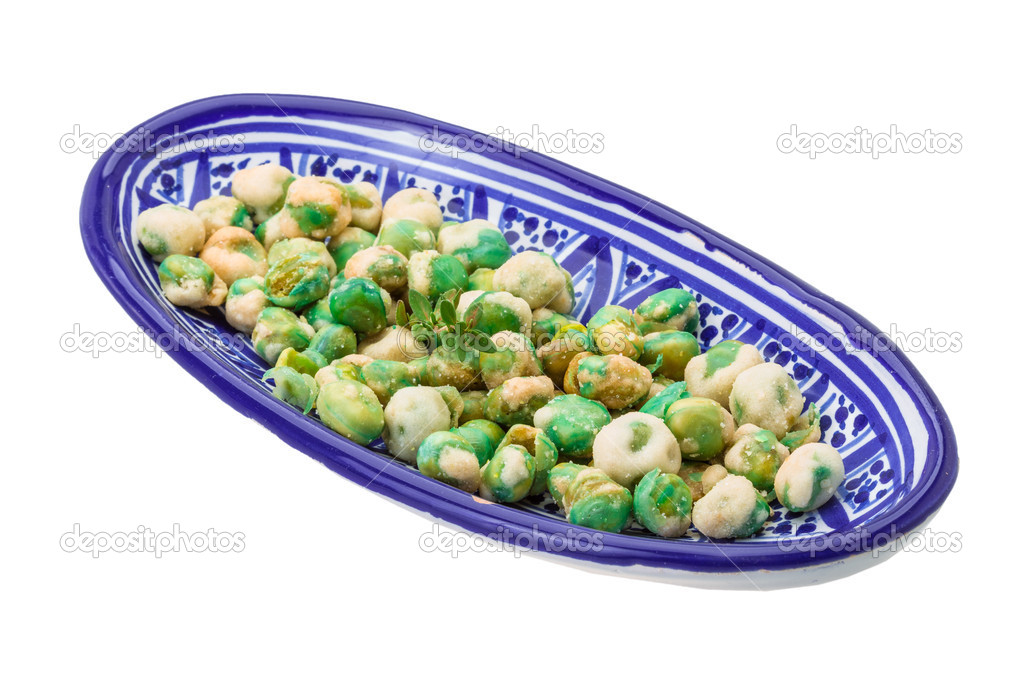 Crispy green peas