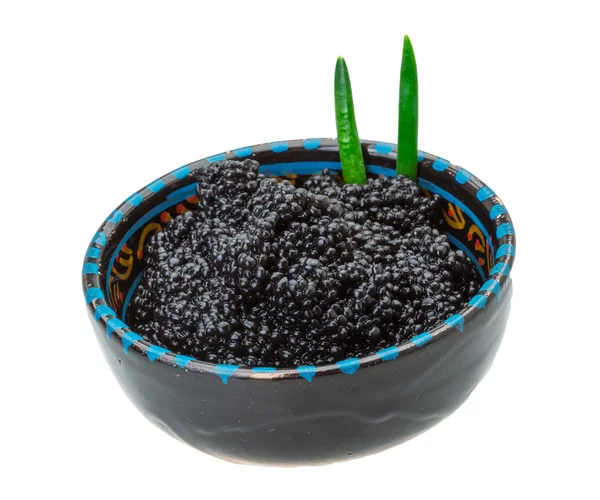 Svart kaviar – stockfoto