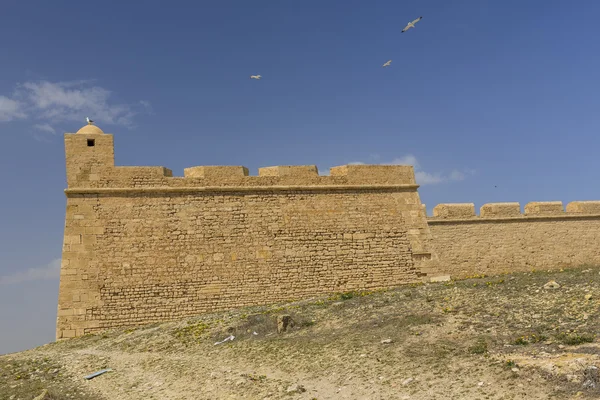 Zřícenina fortess v mahdia tunis — Stock fotografie