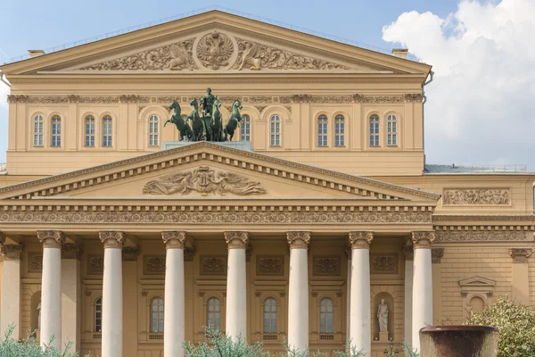 Teatro Bolshoy en Moscú — Foto de Stock