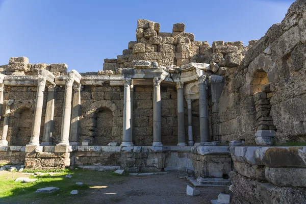 Ruinas en Side — Foto de Stock