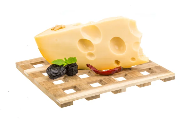 Maasdam cheese — Stock Photo, Image