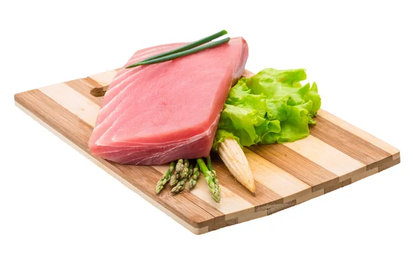 Tuna raw steak — Stock Photo, Image