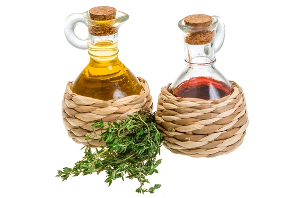 Oil and vinegar — Stock Photo, Image