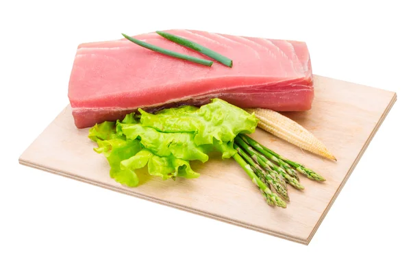 Raw стейк із тунця — стокове фото